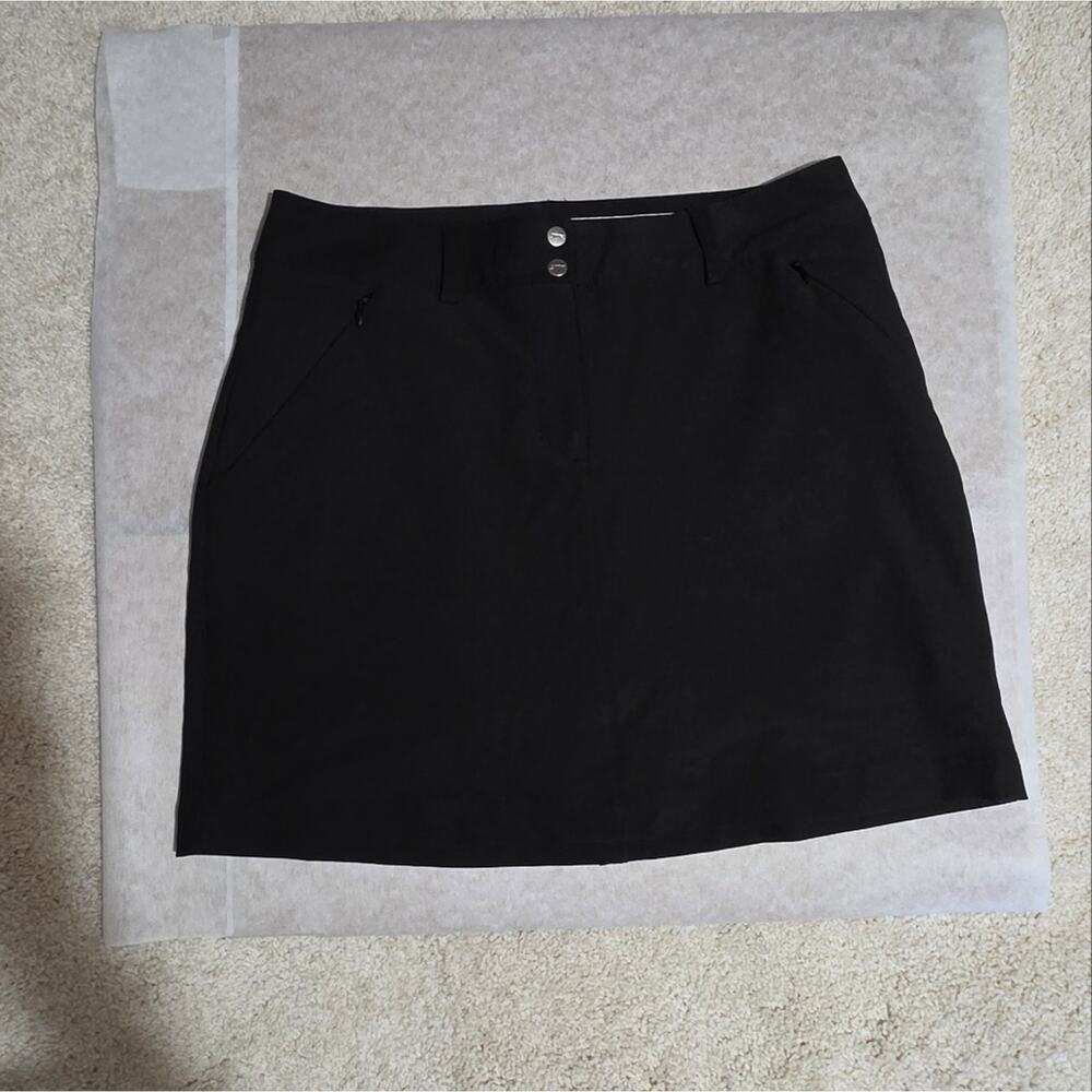 Slazenger Black Mini Skirt